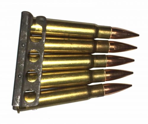303 British Dummy Rounds Snap Caps Fake Bullets in Enfield Charger .303 Brit J&M Spec INERT