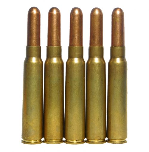 7.65x53 Argentine Mauser Snap Caps Dummy Rounds Fake bullets J&M Spec INERT
