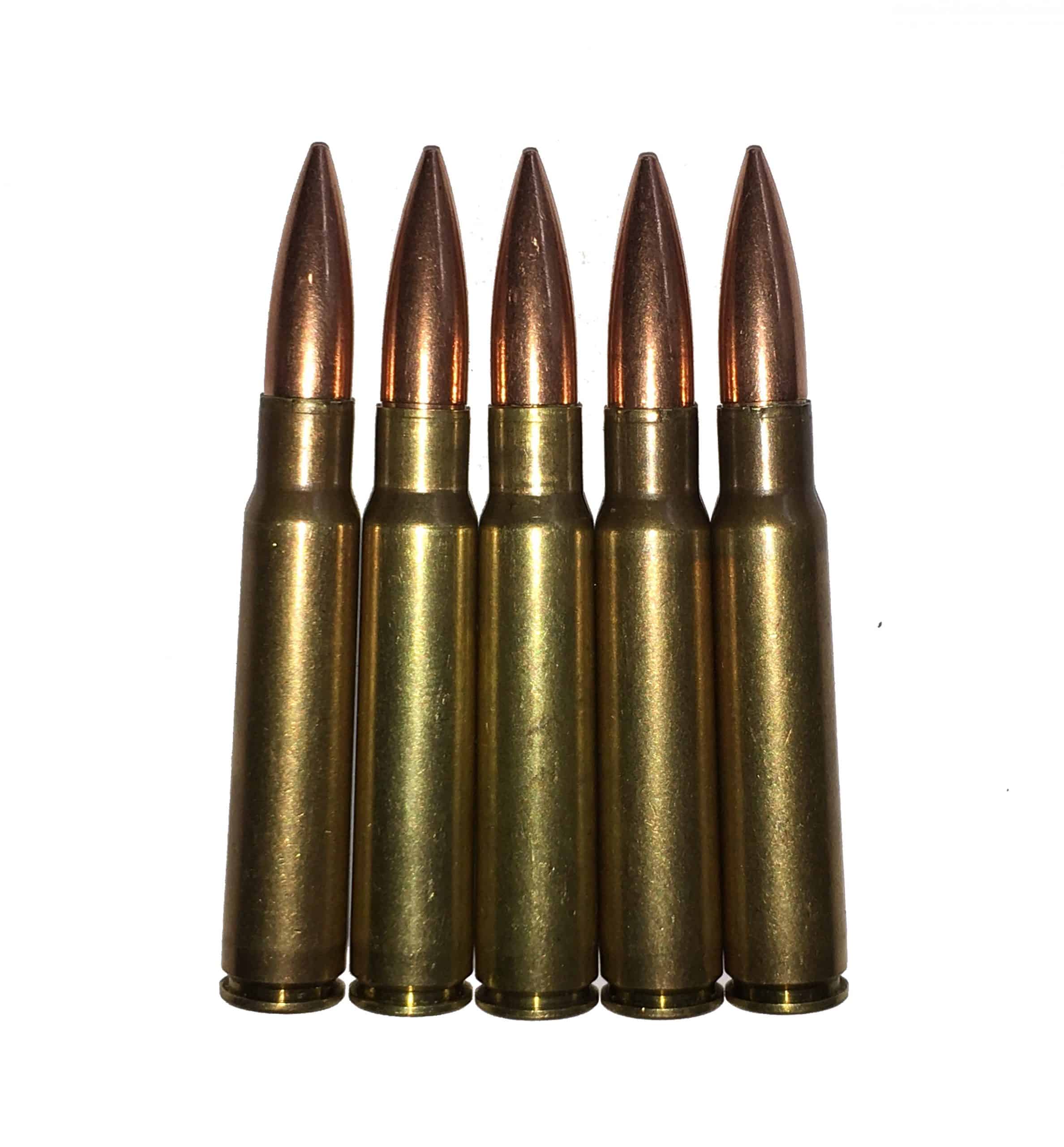 7.7x58 Jap Dummy Rounds Snap Caps Fake Bullets 7.7mm J&M Spec INERT