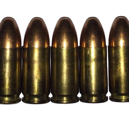 9x19 Luger Dummy Rounds Snap Caps Fake Ammo Bullets 9mm Parabellum J&M Spec INERT