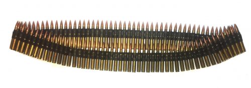 30-06 Dummy Rounds in AN M2 Browning Link Snap Caps Fake Bullets J&M Spec INERT
