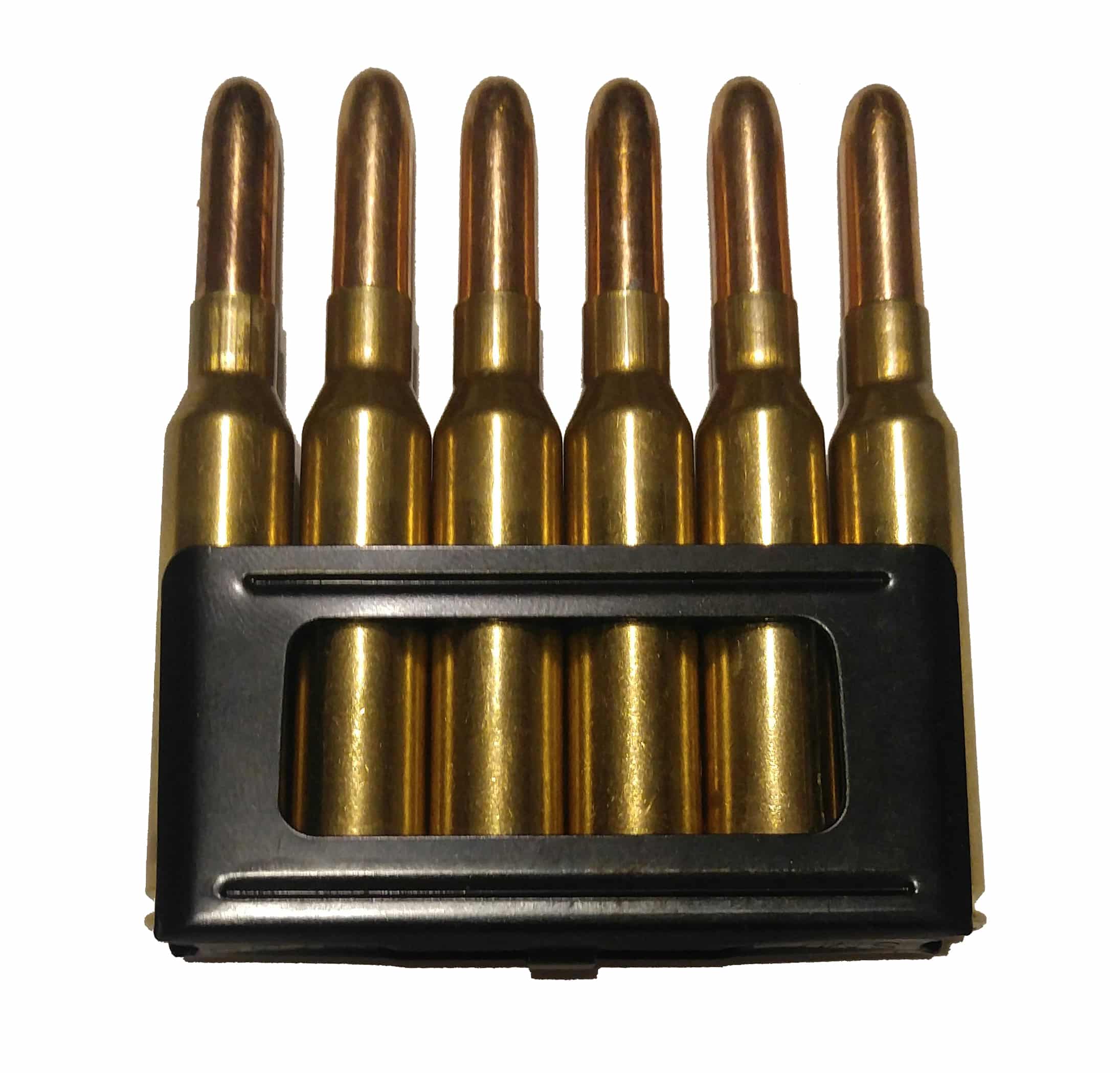6.5x52 Carcano Snap Caps & Enbloc Clip Italian WWI WWII Dummy Rounds 