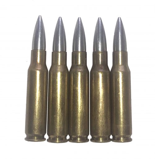 .308 Winchester Snap Caps with Aluminum Bullets Cupronickel