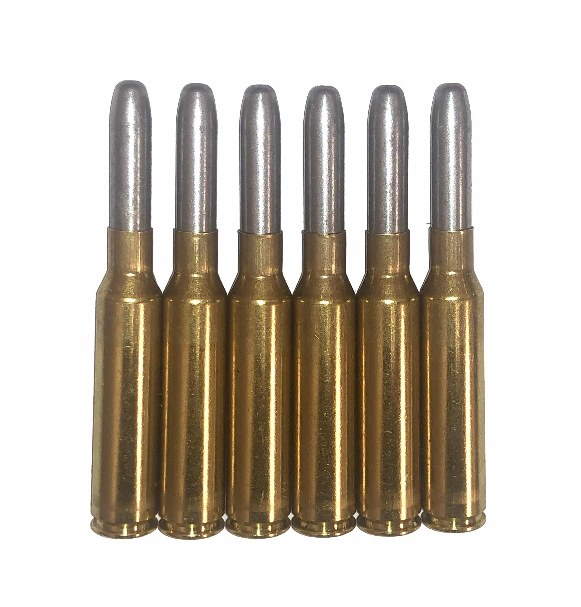 6.5x52 Carcano Dummy Rounds Snap Caps Fake Bullets