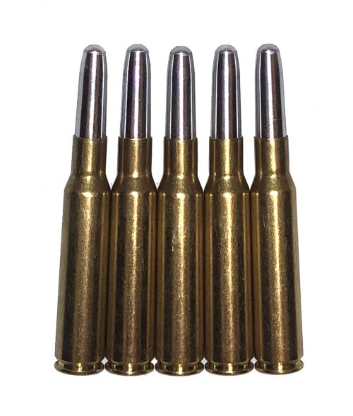 7mm Spanish Mauser Cupronickel Dummy Rounds Snap Caps Fake Bullets J&M Spec INERT