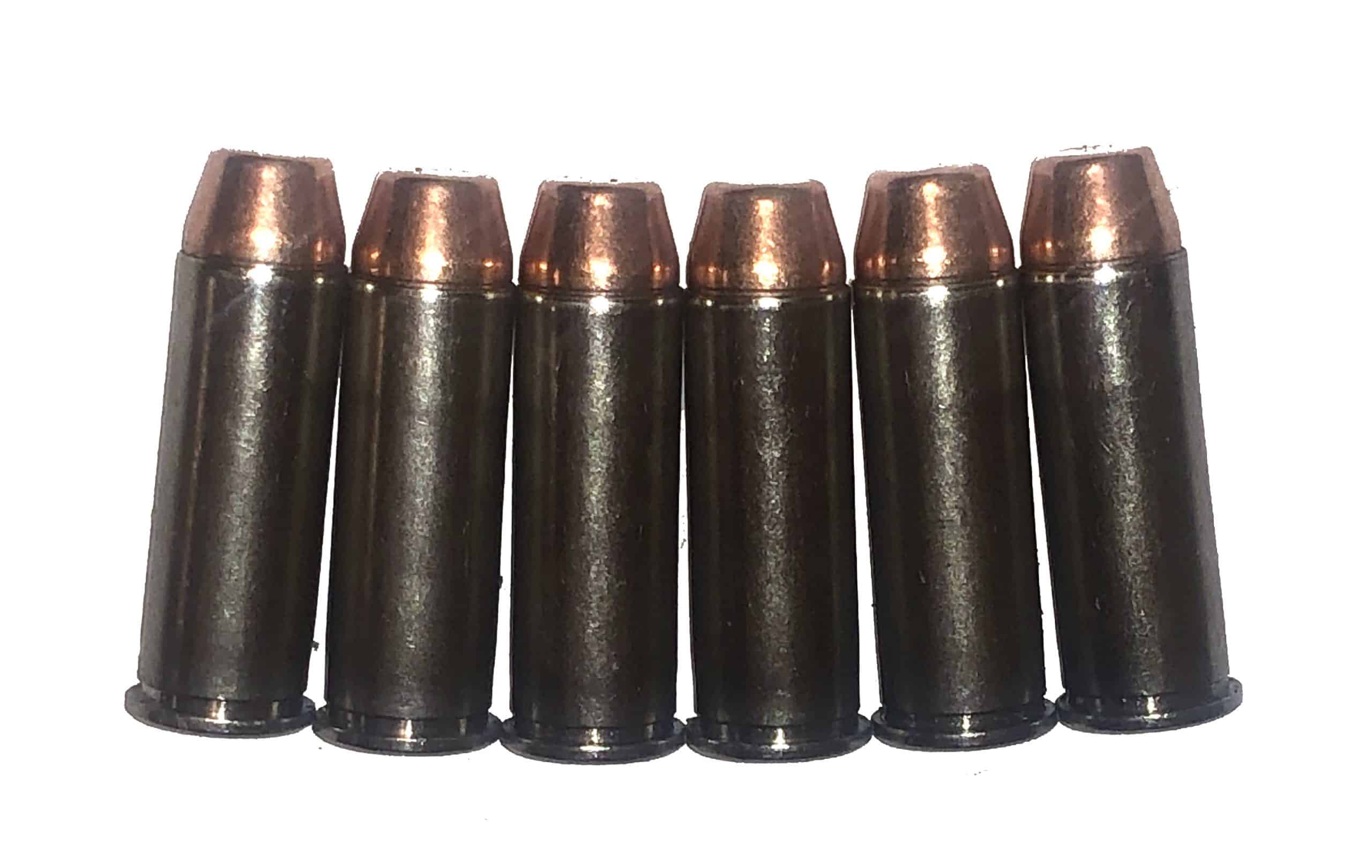 44 Rem Mag Dummy Rounds Snap Caps Fake Bullets J&M Spec INERT