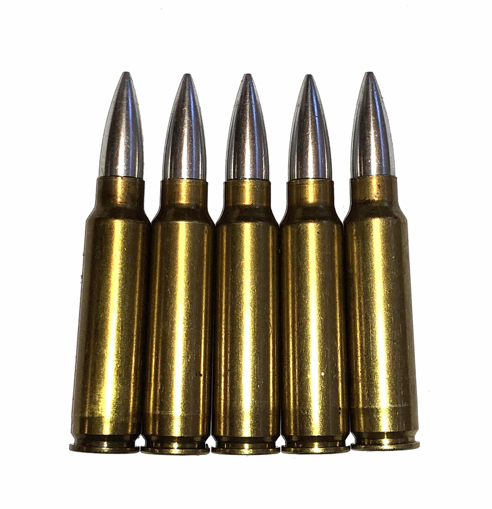 300 Savage Dummy Rounds Snap Caps Fake Bullets Aluminum J&M Spec INERT