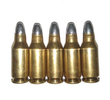 22 TCM Dummy Rounds Snap Caps Fake Bullets Ammo 22 Tuason Craig Micro-magnum J&M Spec INERT