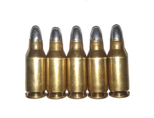 22 TCM Dummy Rounds Snap Caps Fake Bullets Ammo 22 Tuason Craig Micro-magnum J&M Spec INERT