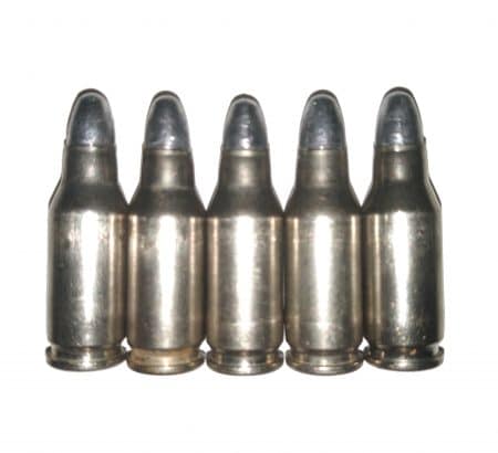 Nickel 22 TCM Dummy Rounds Snap Caps Fake Bullets Ammo J&M Spec INERT